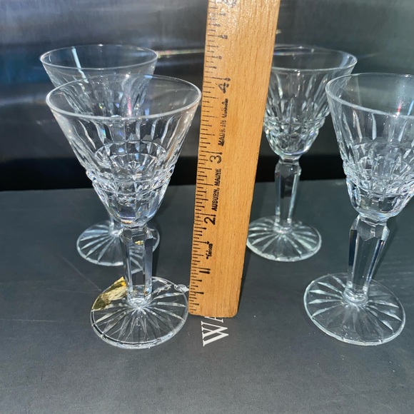 Set of 4 Waterford Glenmore Cordial glasses - Picture 8 of 9